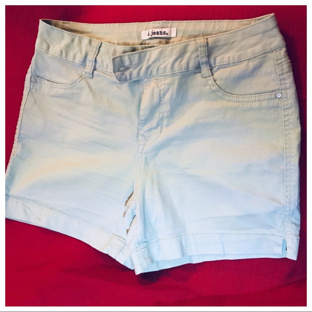“d.jeans” size 8 Mint colored shorts